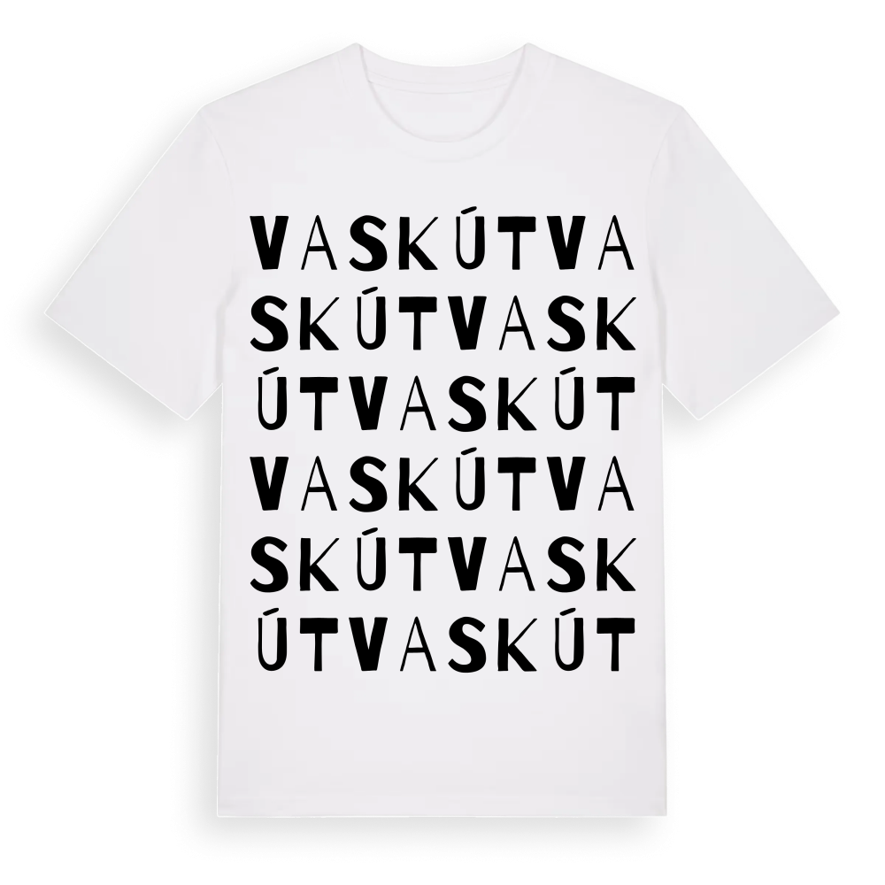 Vaskút ordlek t-shirt – White, i miljö