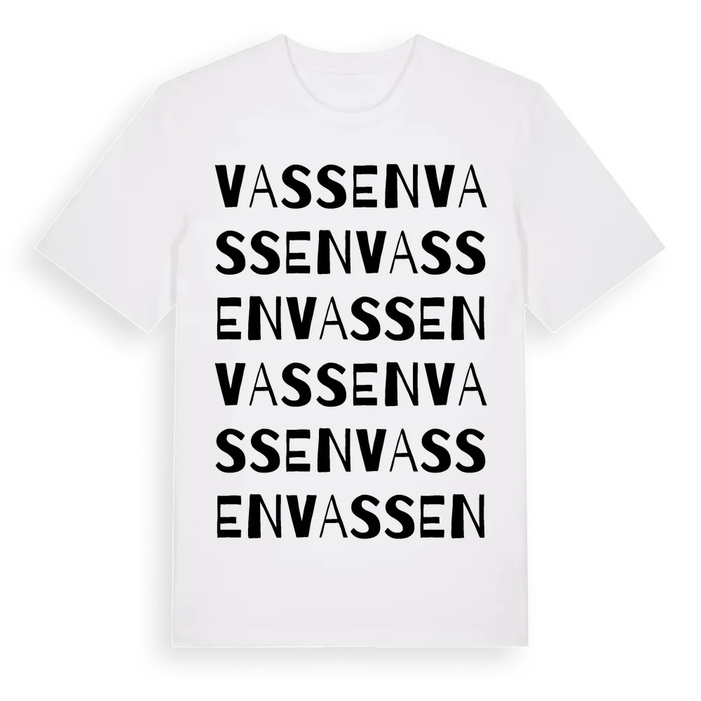 Vassen ordlek t-shirt i miljö