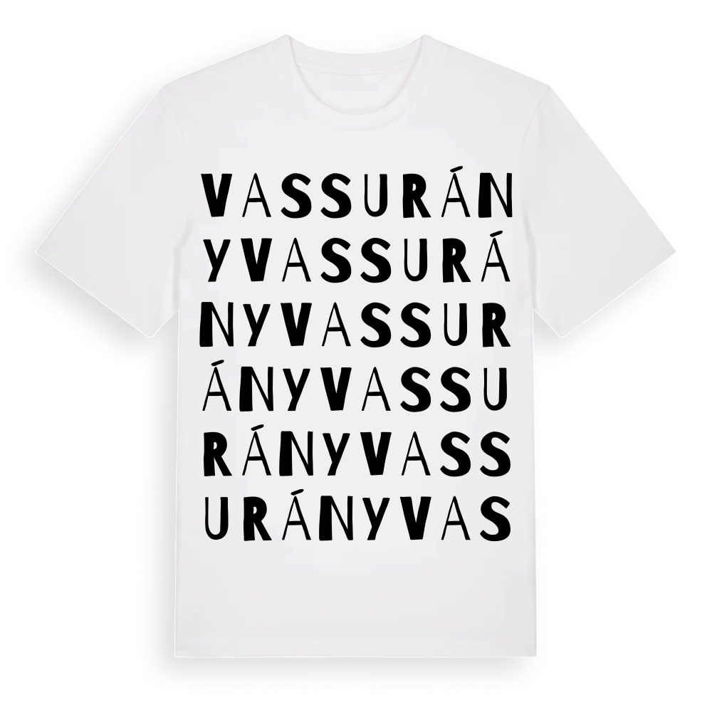 Vassurány ordlek t-shirt – White, i miljö