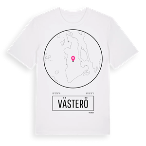 Västerö t-shirt – ekologisk bomull t-shirt från Pinshirt