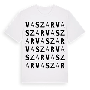 Vaszar ordlek t-shirt – ekologisk bomull t-shirt från Pinshirt