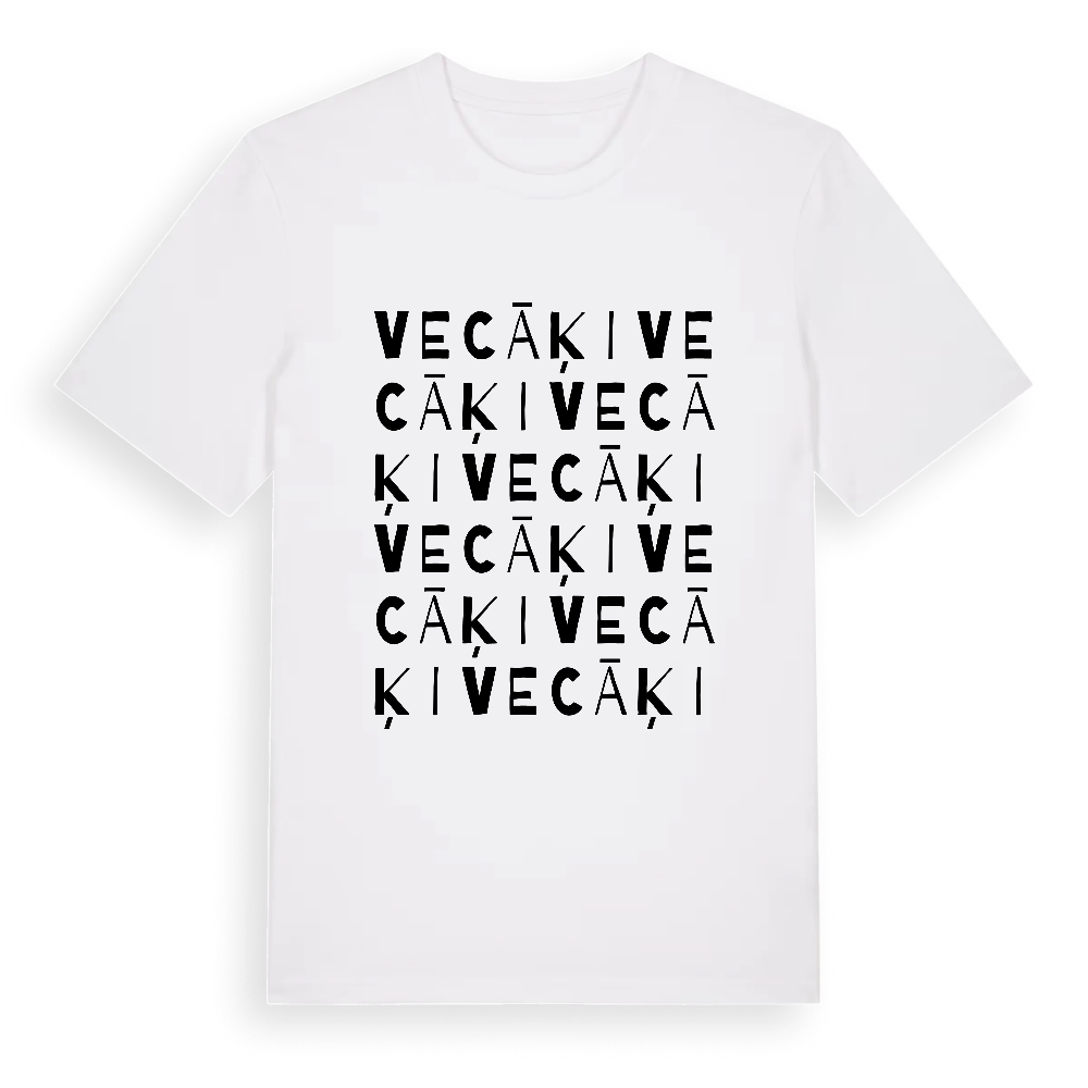 Vecāķi ordlek t-shirt – White, i miljö