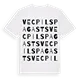 Vecpils pagasts ordlek t-shirt