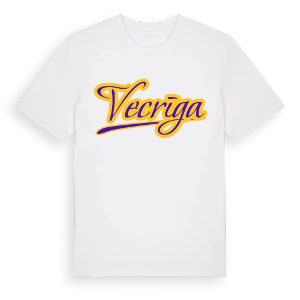 Vecrīga baseball t-shirt – ekologisk bomull t-shirt från Pinshirt