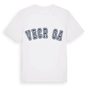 Vecrīga college t-shirt – ekologisk bomull t-shirt från Pinshirt