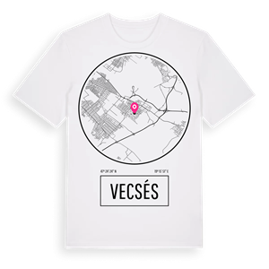 Vecsés t-shirt – ekologisk bomull t-shirt från Pinshirt
