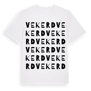 Vekerd ordlek t-shirt – ekologisk bomull t-shirt från Pinshirt
