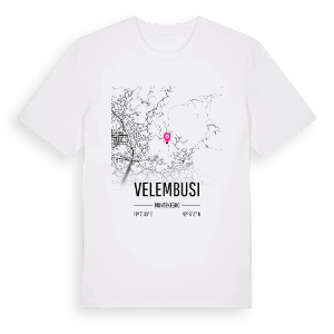Velembusi karta t-shirt – ekologisk bomull t-shirt från Pinshirt
