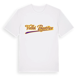 Velká Bystřice baseball t-shirt – ekologisk bomull t-shirt från Pinshirt
