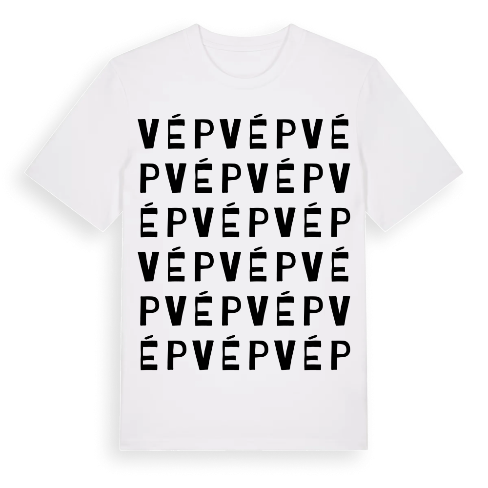 Vép ordlek t-shirt – White, i miljö
