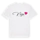 Vép hjärta t-shirt
