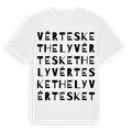 Vérteskethely ordlek t-shirt