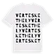 Vérteskethely ordlek t-shirt