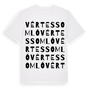 Vértessomló ordlek t-shirt – ekologisk bomull t-shirt från Pinshirt