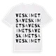 Veskimetsa ordlek t-shirt