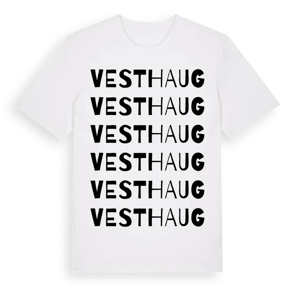 Vesthaug ordlek t-shirt i miljö