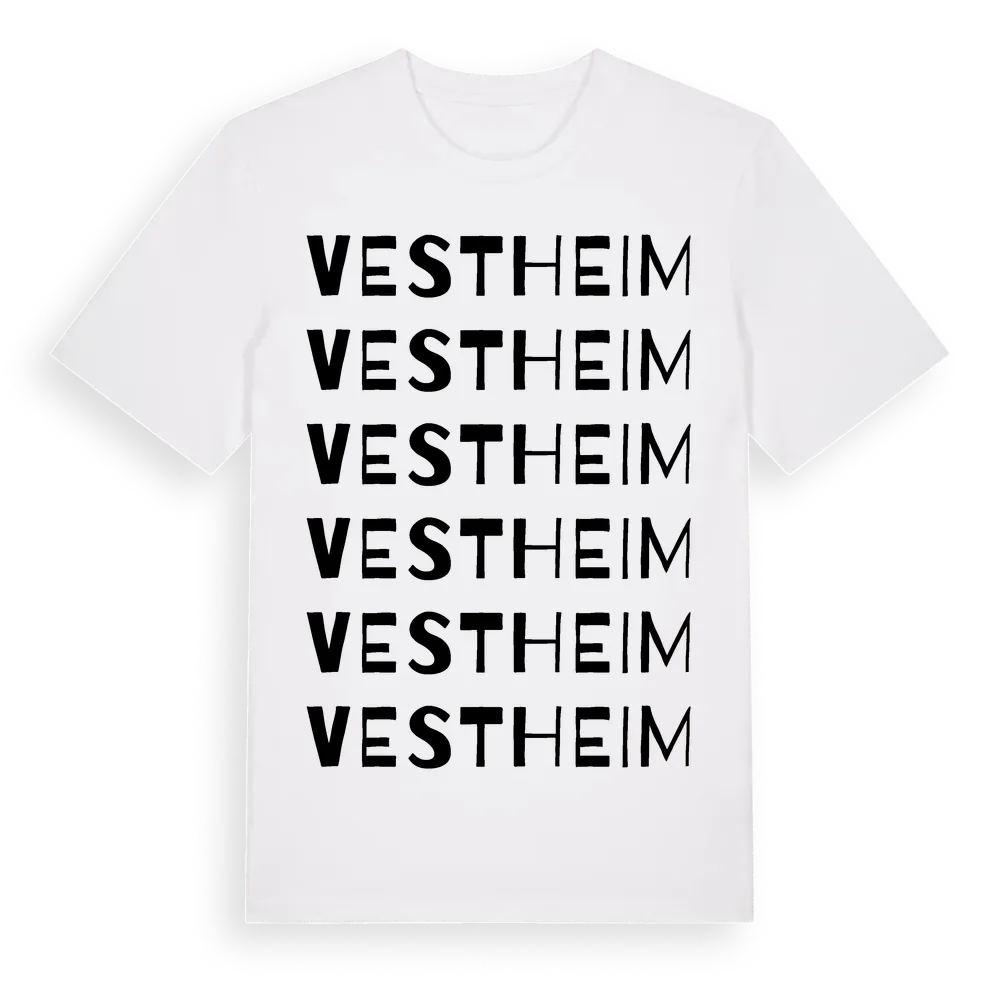 Vestheim ordlek t-shirt i miljö