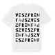 Veszprémfajsz ordlek t-shirt