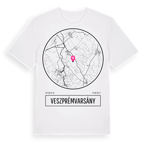 Veszprémvarsány t-shirt – ekologisk bomull t-shirt från Pinshirt