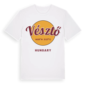 Vésztő cirkel t-shirt – ekologisk bomull t-shirt från Pinshirt