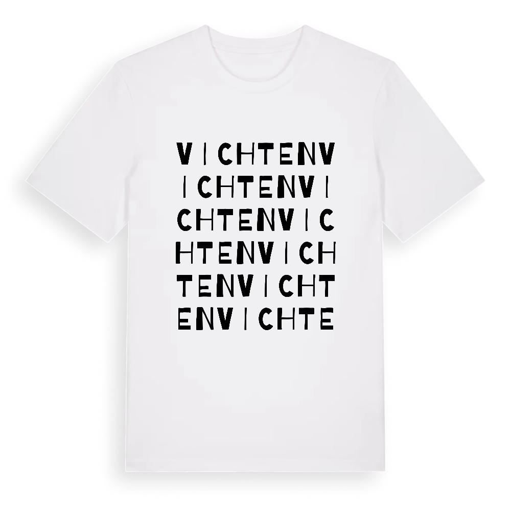 Vichten ordlek t-shirt – White, i miljö
