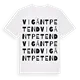 Vigántpetend ordlek t-shirt