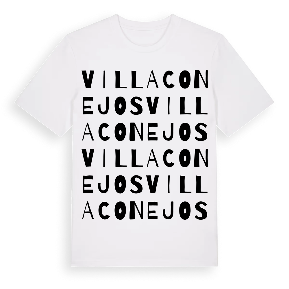 Villaconejos ordlek t-shirt – White, i miljö