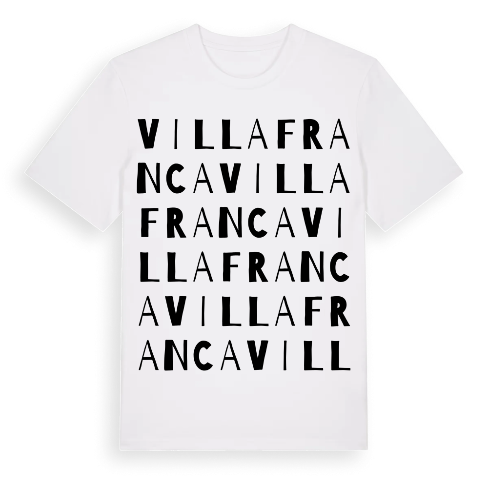 Villafranca ordlek t-shirt – White, i miljö