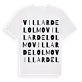 Villar del Olmo ordlek t-shirt