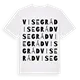 Visegrád ordlek t-shirt