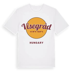 Visegrád cirkel t-shirt – ekologisk bomull t-shirt från Pinshirt