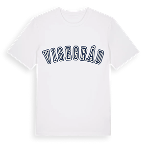 Visegrád college t-shirt – ekologisk bomull t-shirt från Pinshirt