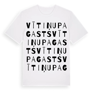 Vītiņu pagasts ordlek t-shirt – ekologisk bomull t-shirt från Pinshirt
