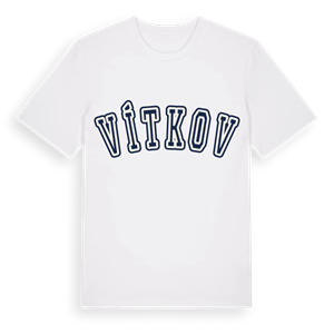Vítkov college t-shirt – ekologisk bomull t-shirt från Pinshirt