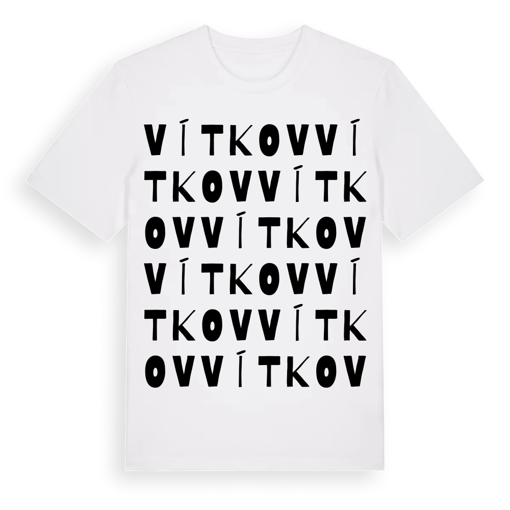 Vítkov ordlek t-shirt – White, i miljö