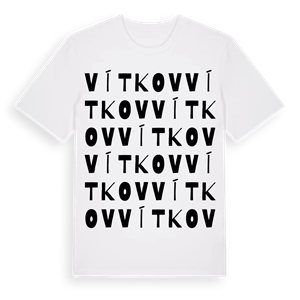 Vítkov ordlek t-shirt – ekologisk bomull t-shirt från Pinshirt