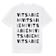 Vitsaniemi ordlek t-shirt