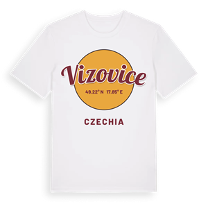 Vizovice cirkel t-shirt – ekologisk bomull t-shirt från Pinshirt