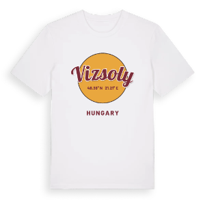 Vizsoly cirkel t-shirt – ekologisk bomull t-shirt från Pinshirt