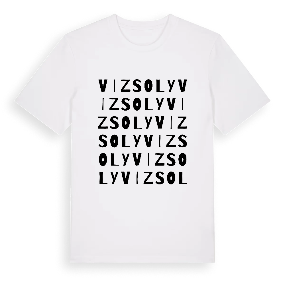 Vizsoly ordlek t-shirt – White, i miljö