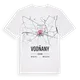 Vodňany karta t-shirt