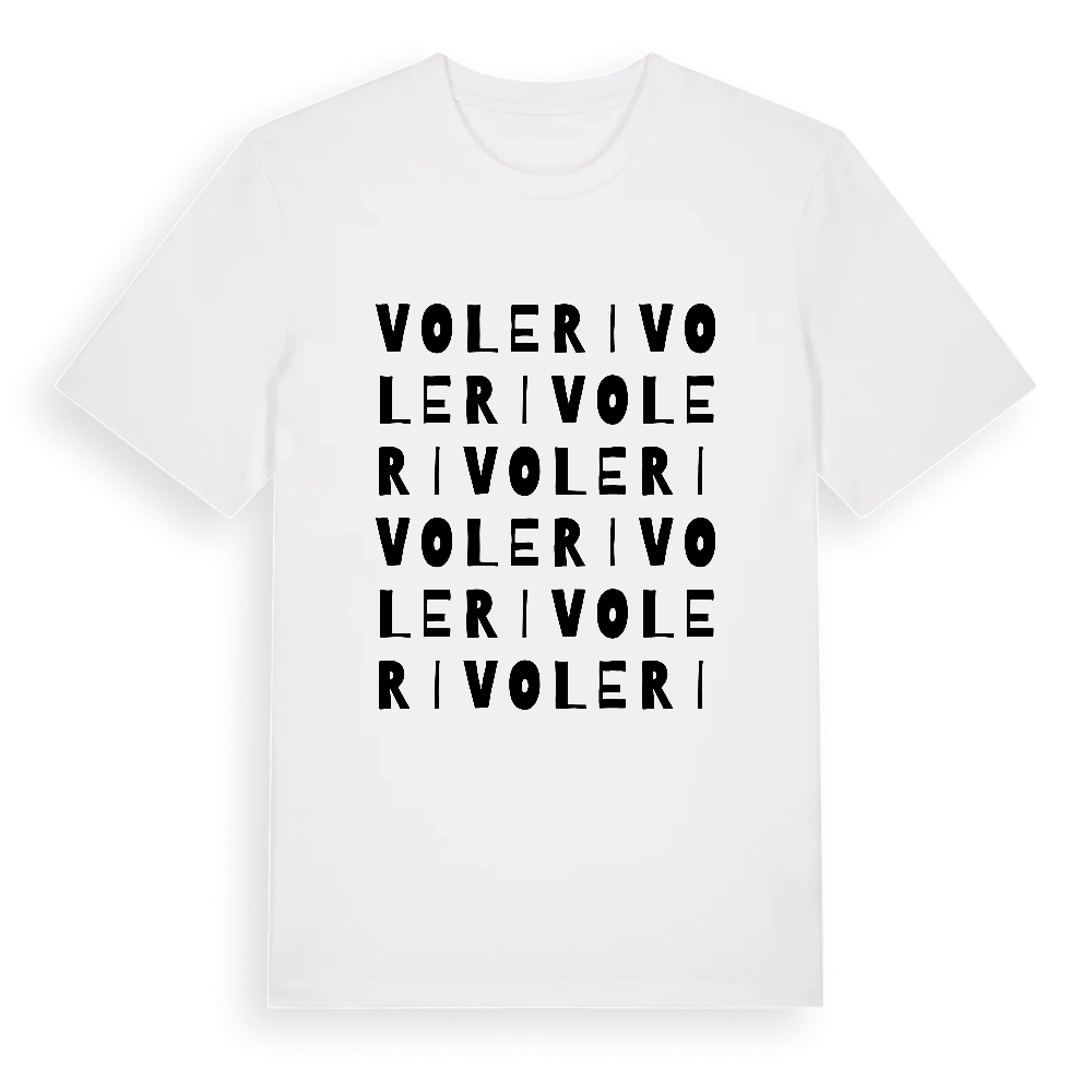 Voleri ordlek t-shirt – White, i miljö