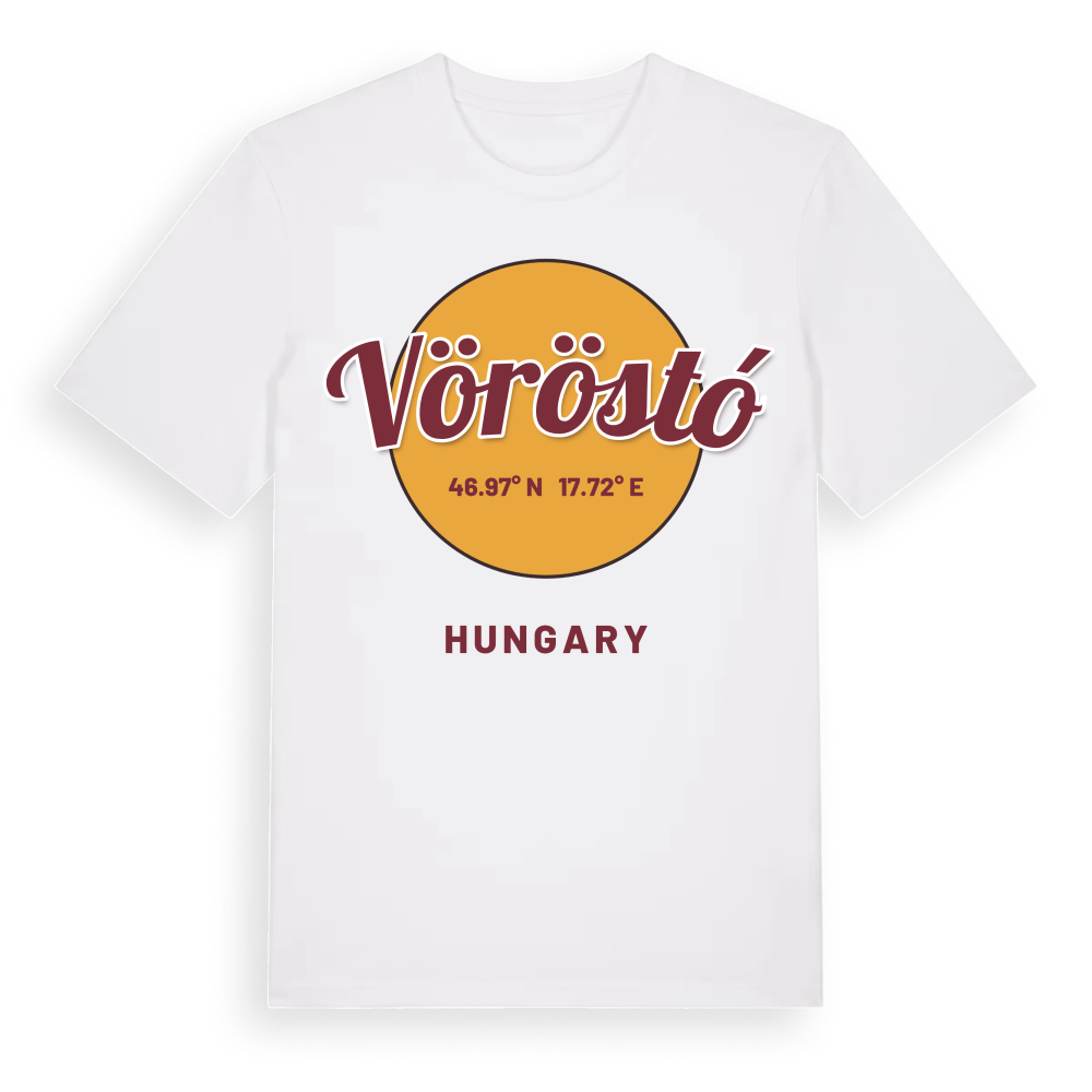 Vöröstó cirkel t-shirt – White, i miljö