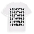 Vöröstó ordlek t-shirt