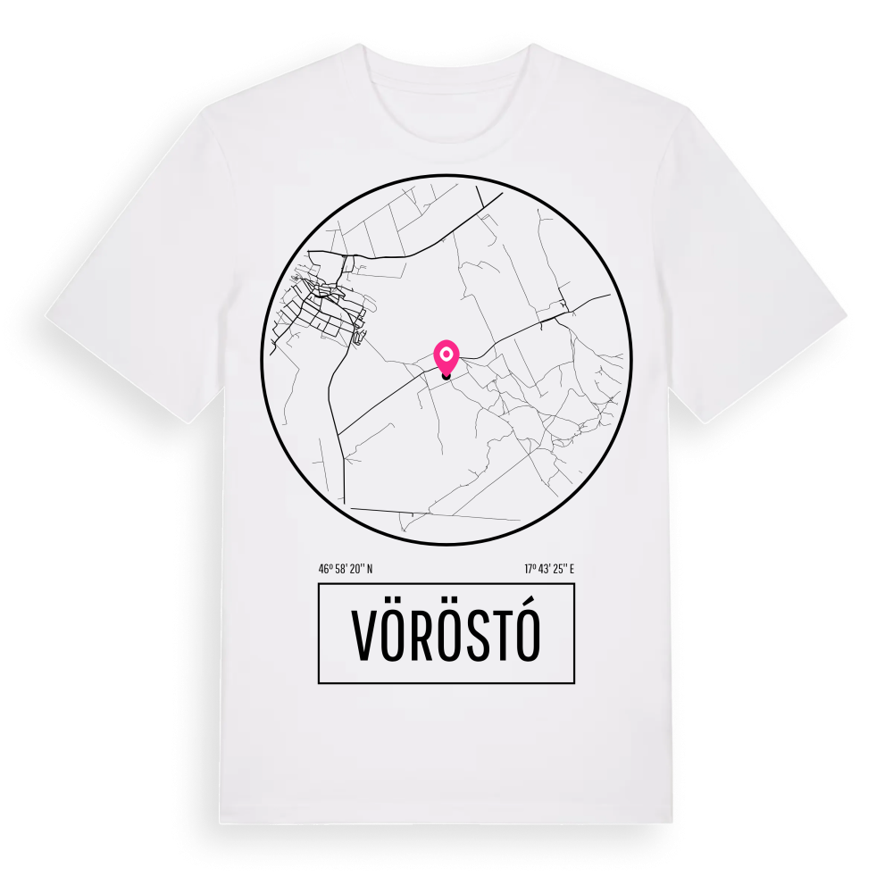 Vöröstó t-shirt – White, i miljö