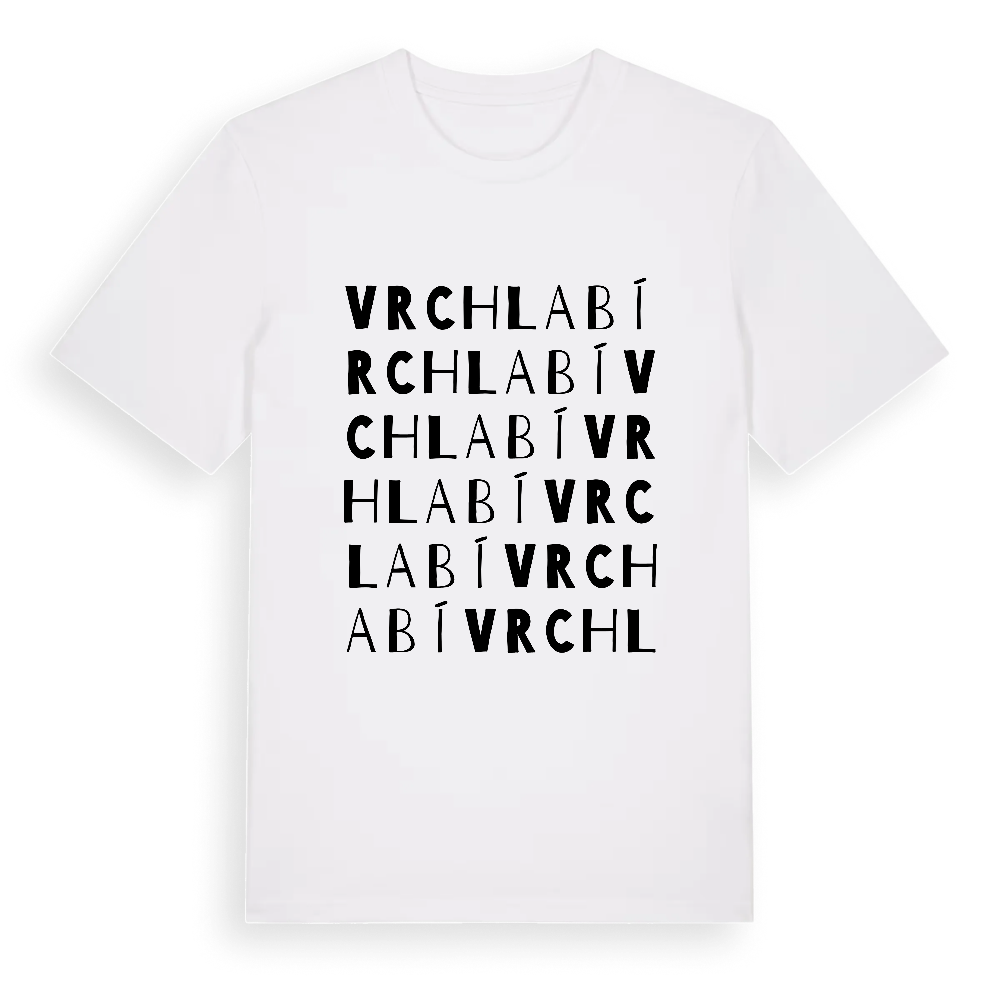 Vrchlabí ordlek t-shirt – White, i miljö
