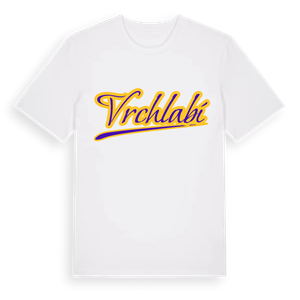 Vrchlabí baseball t-shirt – ekologisk bomull t-shirt från Pinshirt