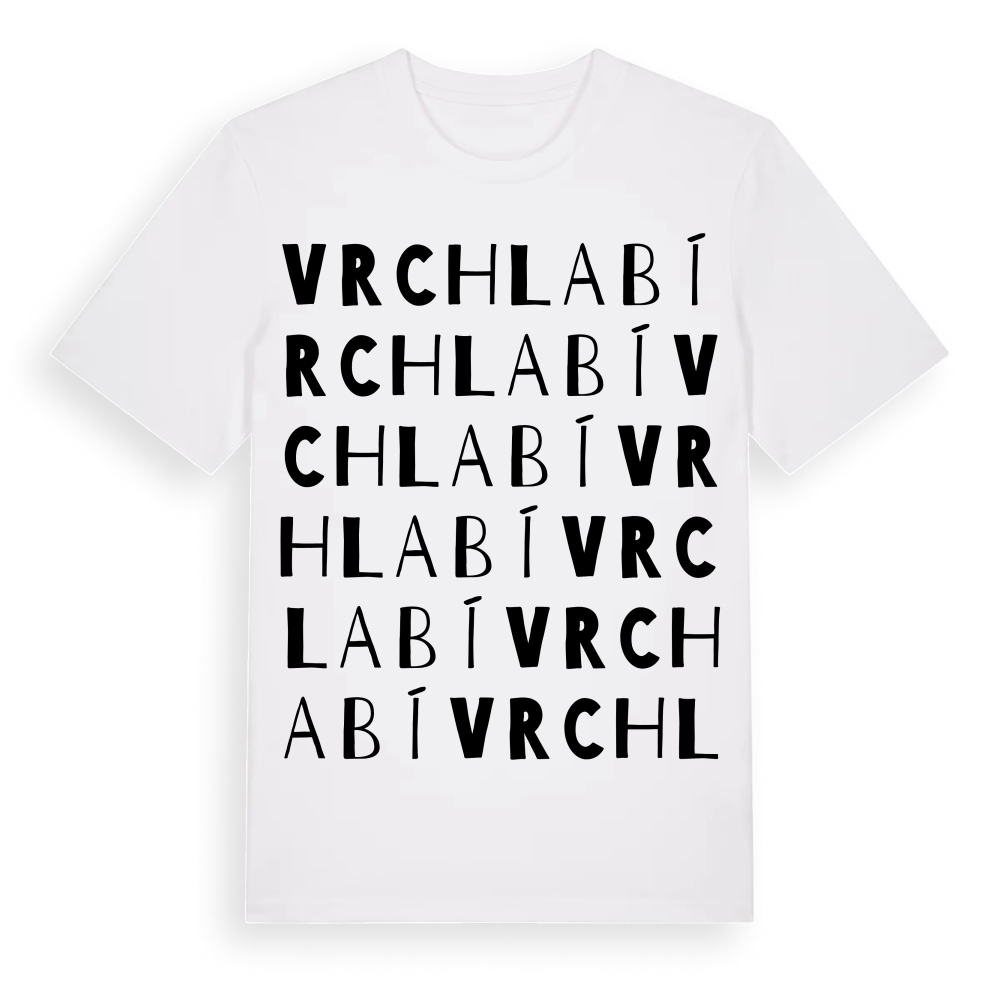 Vrchlabí ordlek t-shirt – White, i miljö