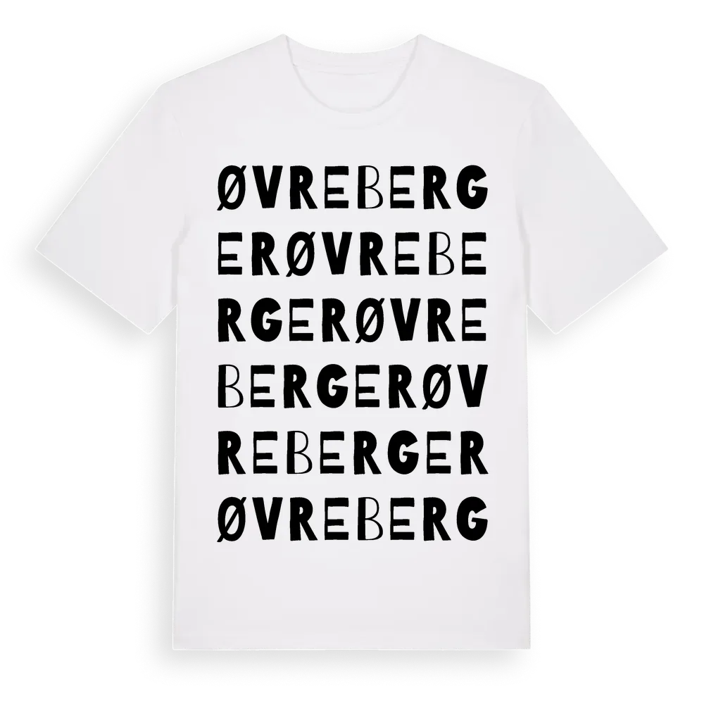 Øvre Berger ordlek t-shirt i miljö