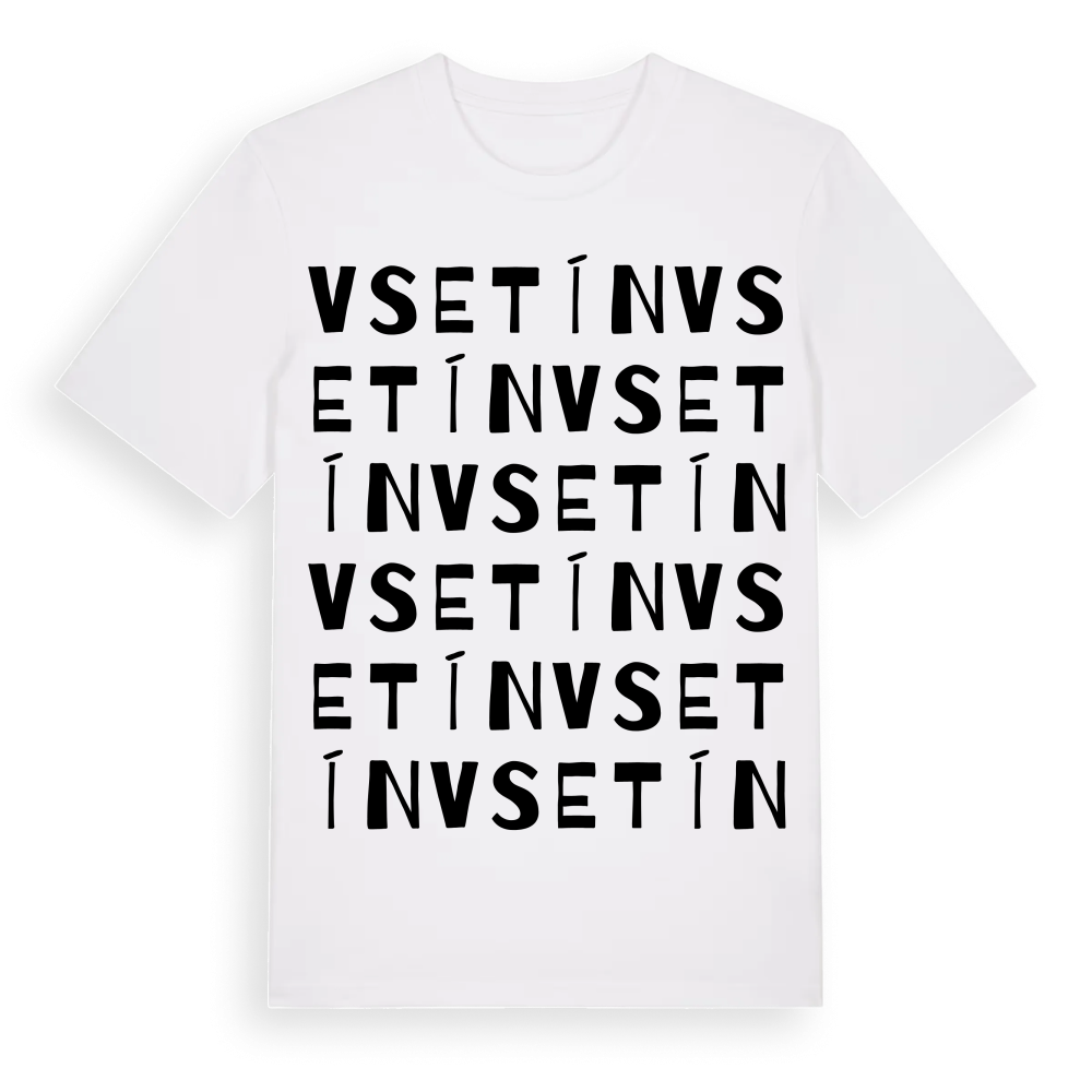 Vsetín ordlek t-shirt – White, i miljö